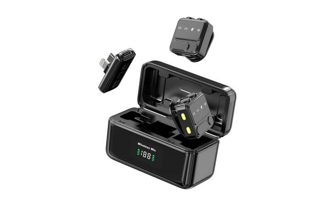 WiWU Wi-WM005 Bluetooth 5.3 Lavalier Microphone